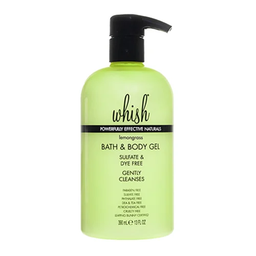 Whish Bath and Body Gel - Lemongrass 390 ml / 13 fl oz