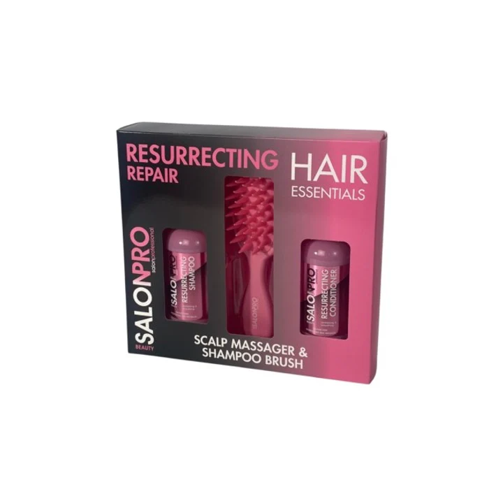 Beauty SalonPro Hair Essentials Set Resurrecting Repair Shampoo Condit – Beauty Outlet