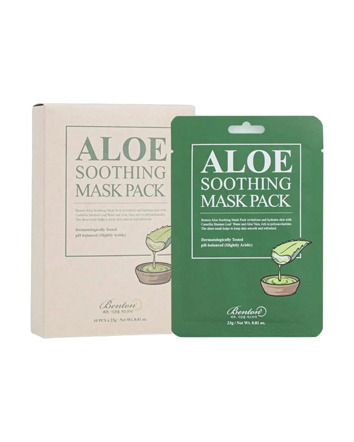 Aloe Soothing Mask Pack (10 Pack)