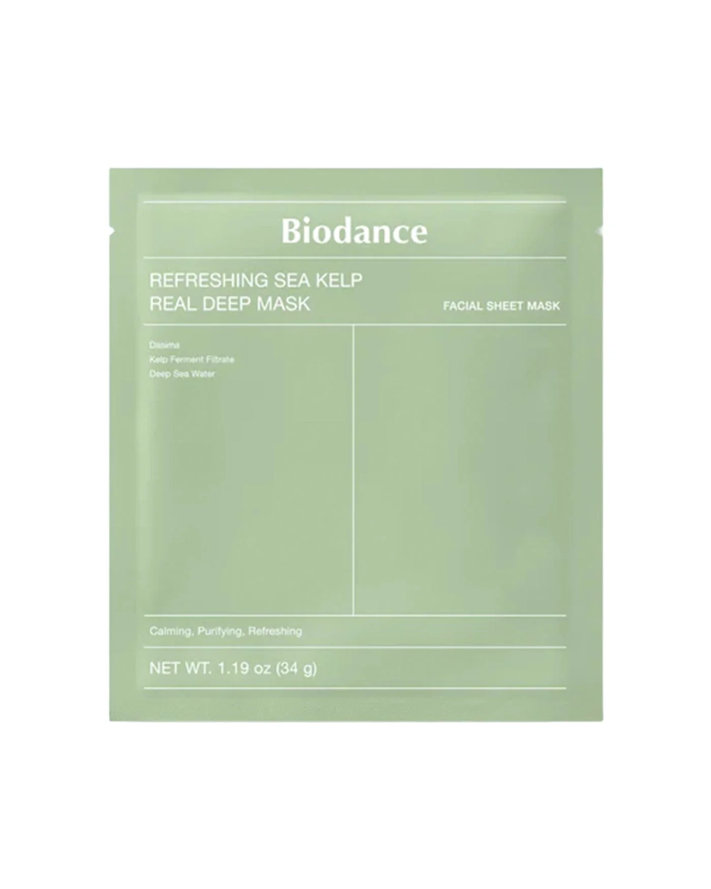 Refreshing Sea Kelp Real Deep Mask (4 Pack)