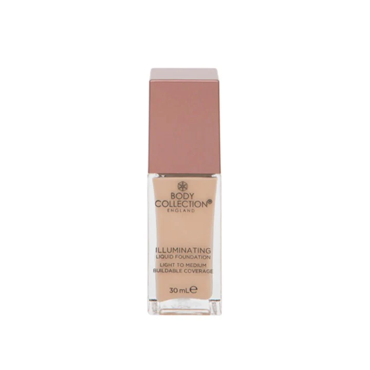 Body Collection Illuminating Liquid Foundation Light Beige – Beauty Outlet