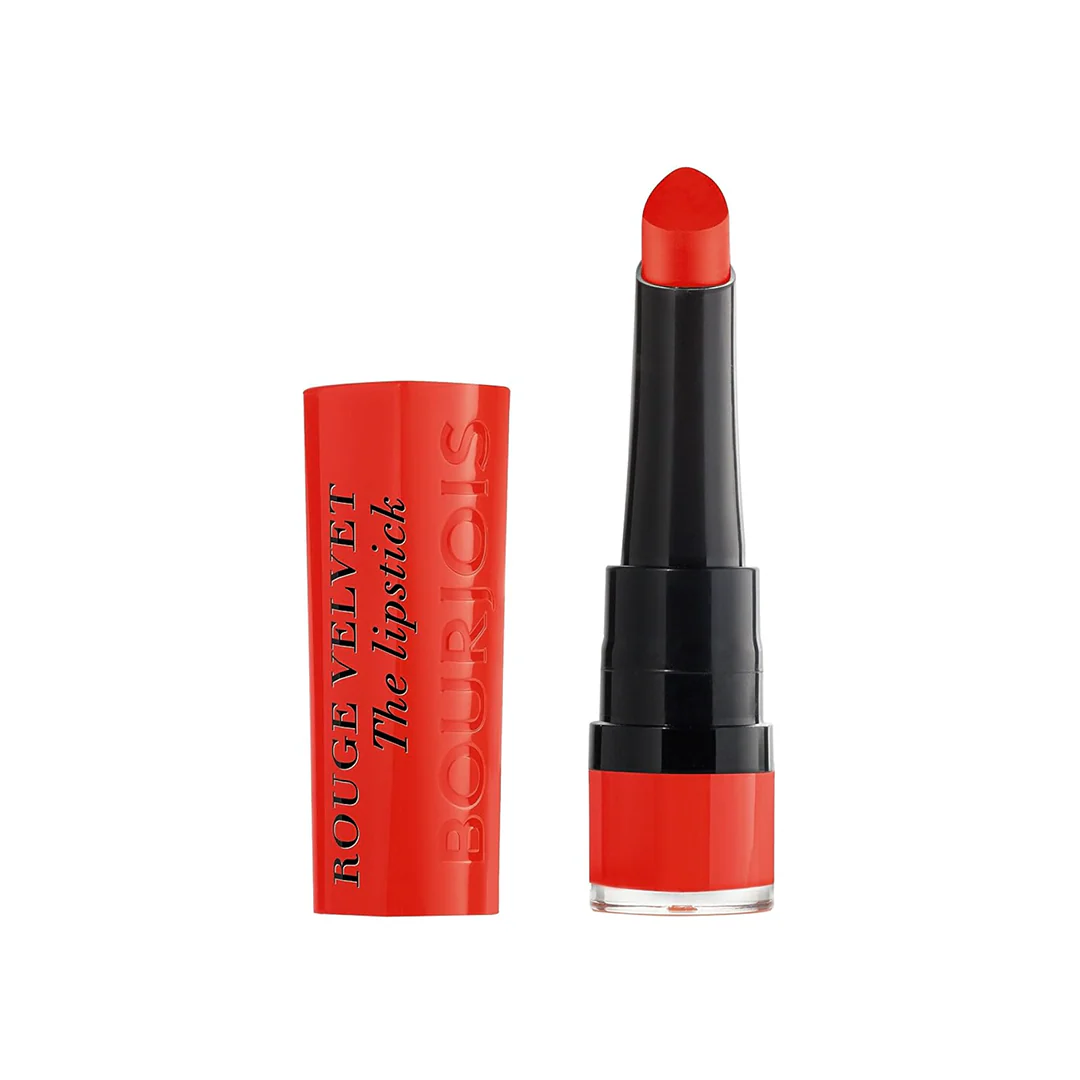 Bourjois Rouge Velvet Lipstick 07 Joli Carminois – Beauty Outlet