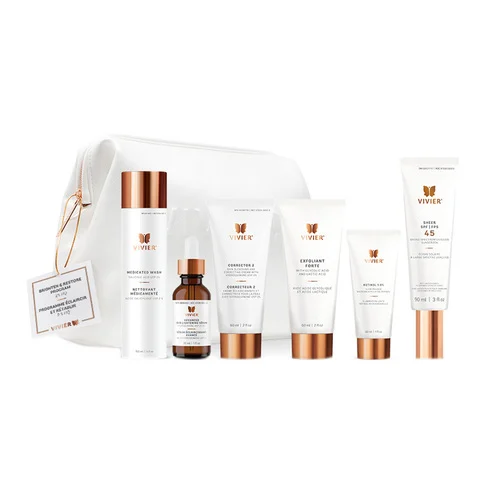 VivierSkin Brighten and Restore Program (2% HQ) 1 set