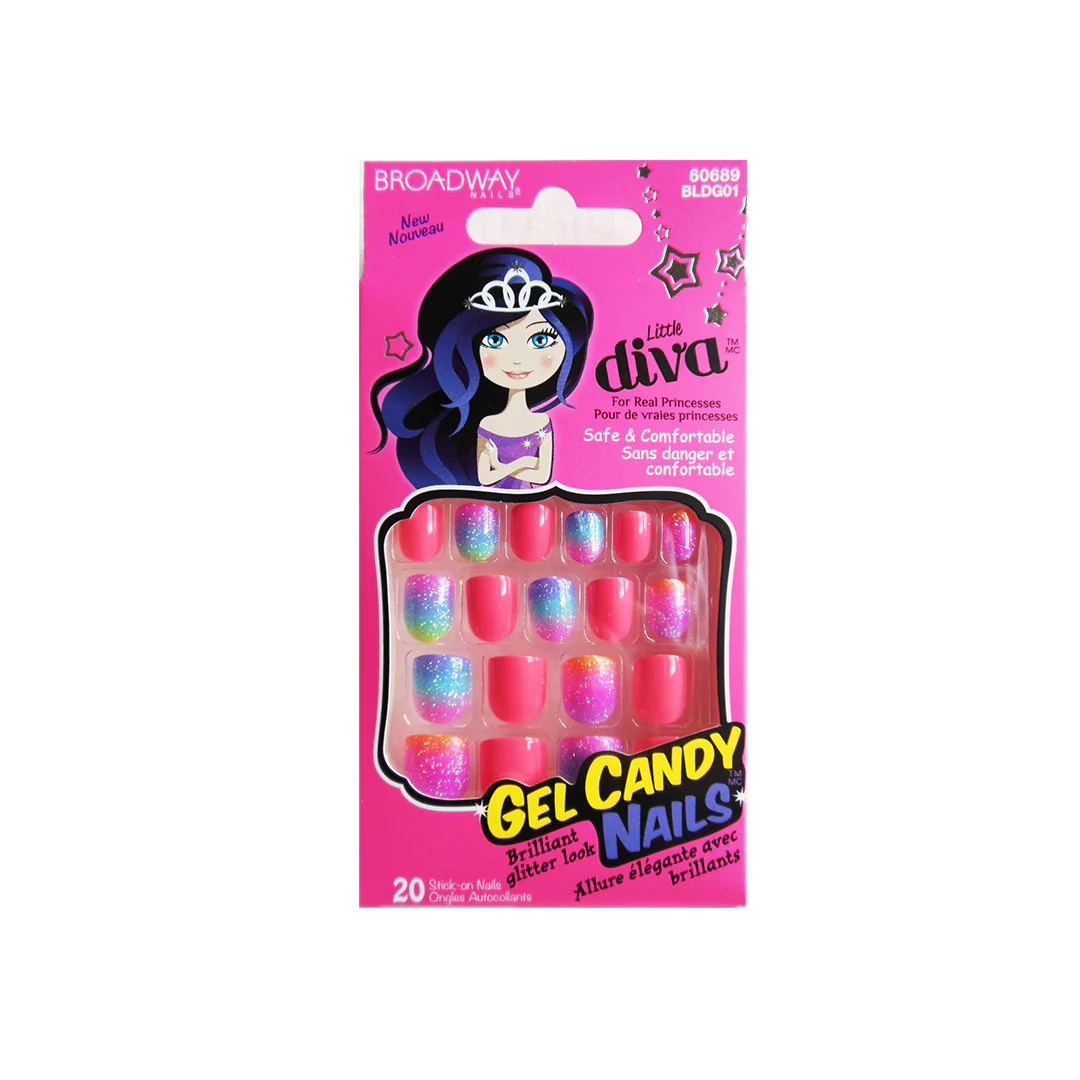 Broadway Little Diva 20 Nails Rainbow 60689 – Beauty Outlet