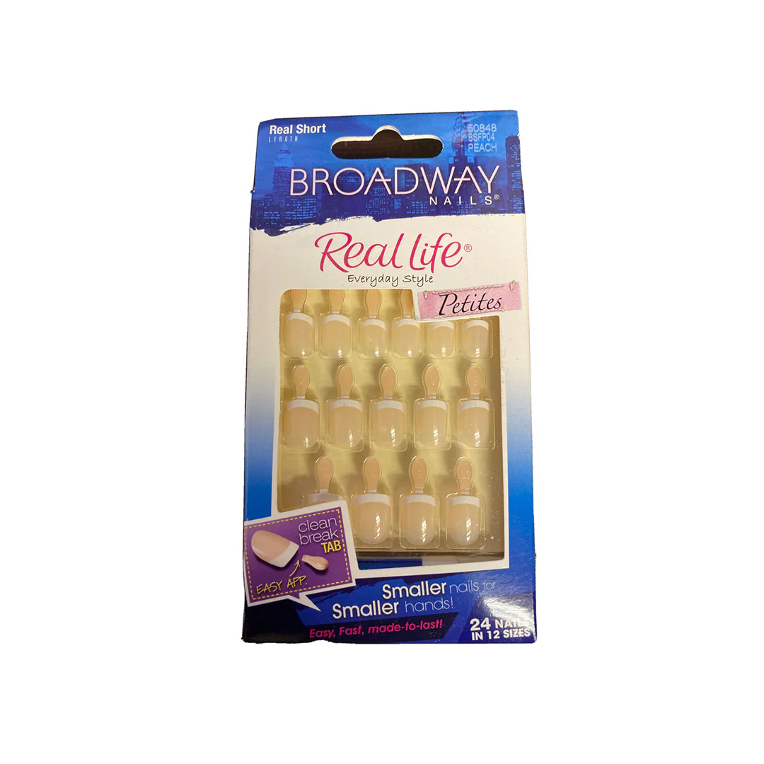 Broadway Real Life Petites 24 Real Short False Nails 50848 – Beauty Outlet
