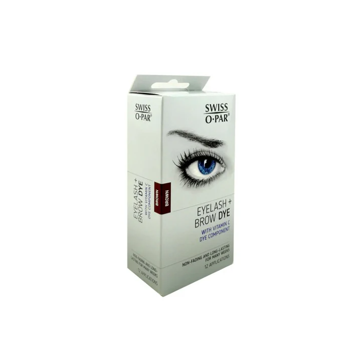 Swiss O Par Eyelash and Eyebrow Dye Kit Brown – Beauty Outlet