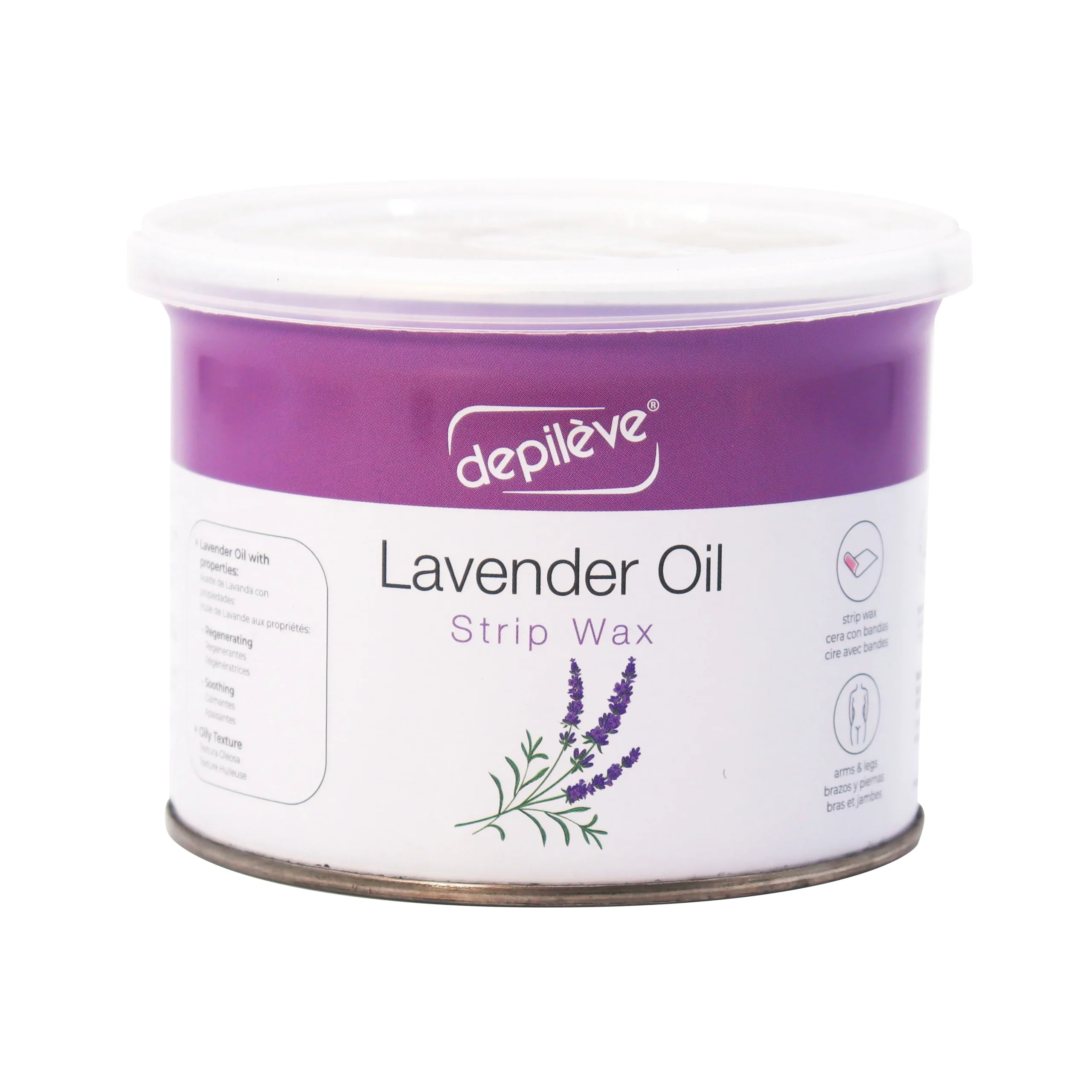 Depileve Soft Wax, Lavender Rosin, 14oz