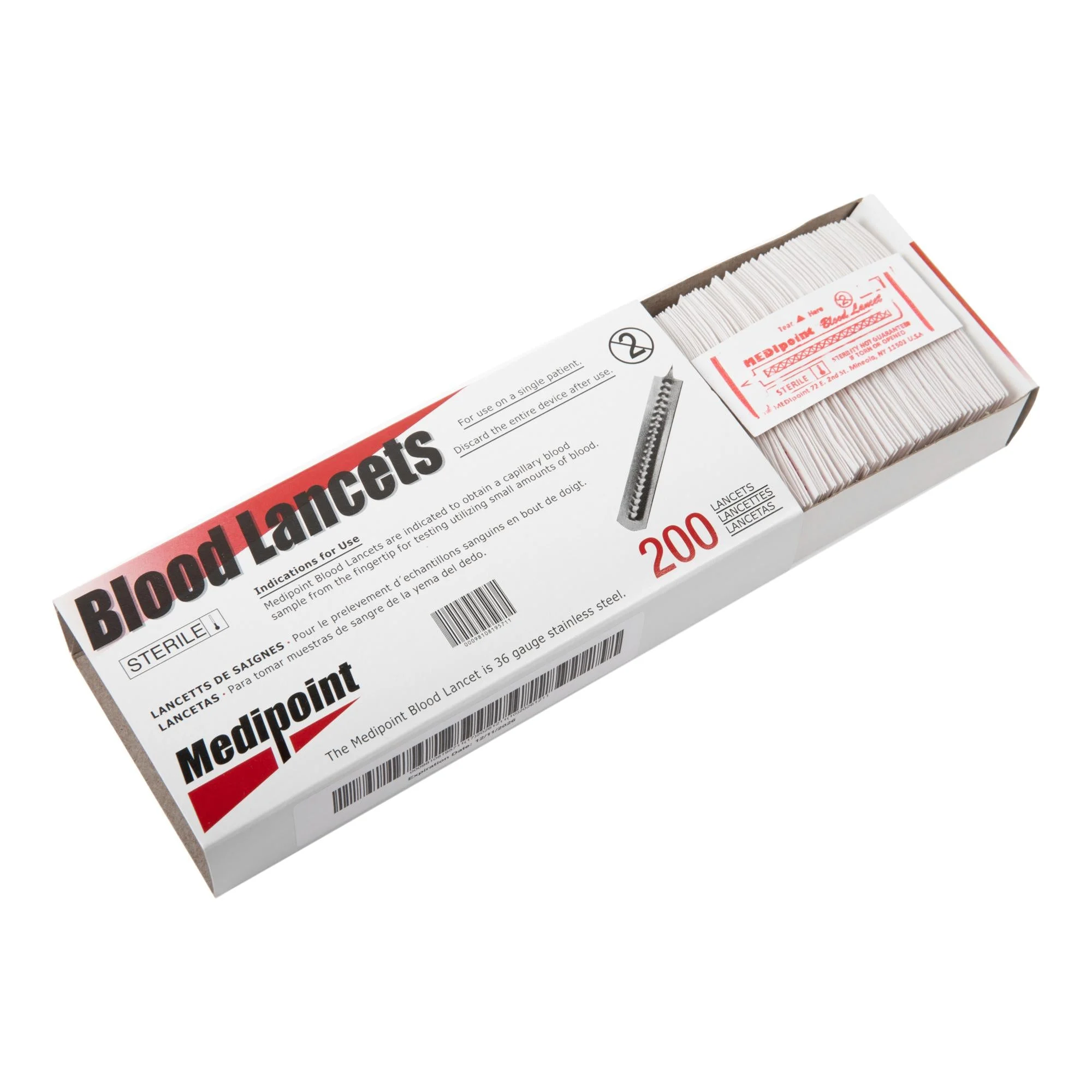 Sterile Blood Lancets / 200ct