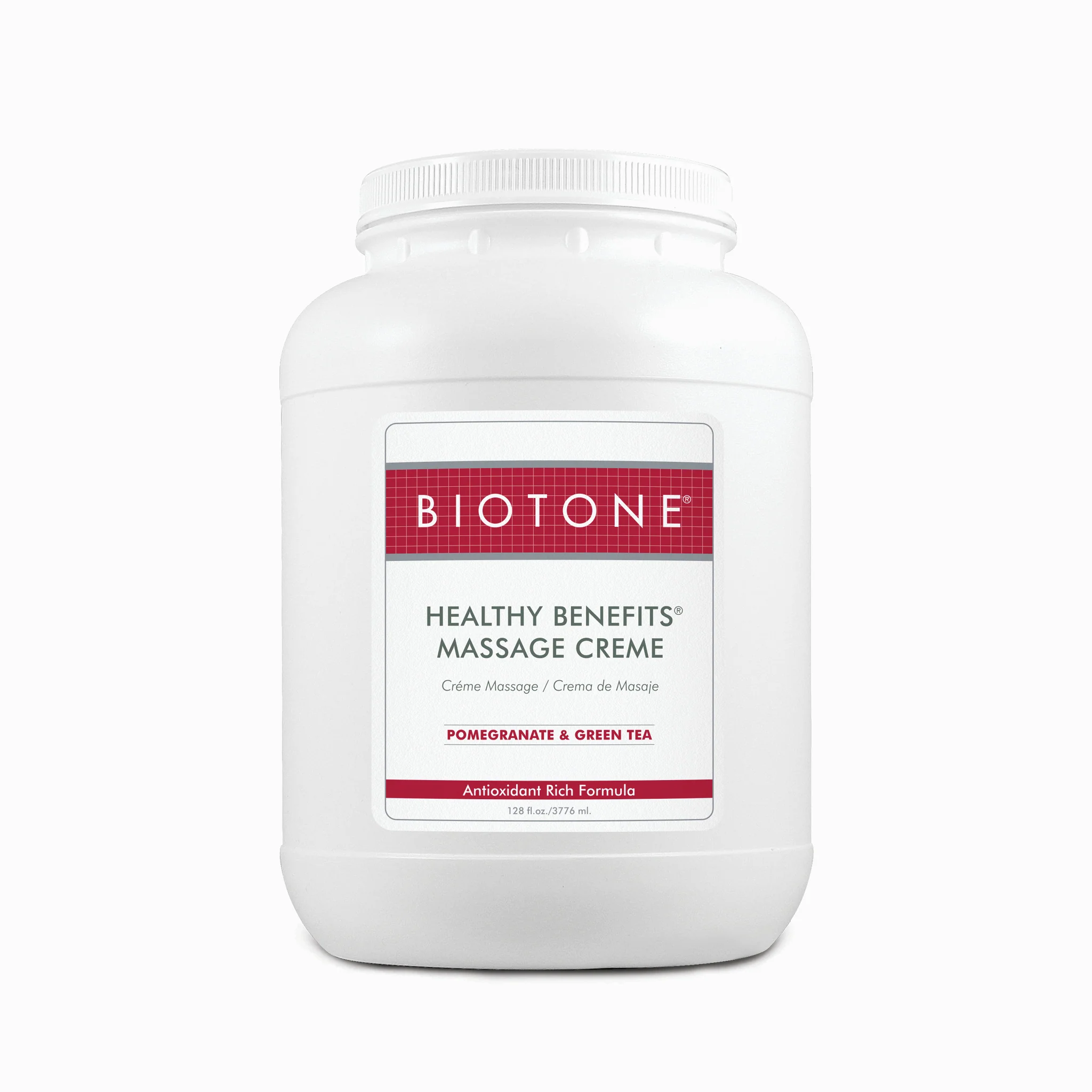 BIOTONE Healthy Benefits Massage Creme, 1 gallon