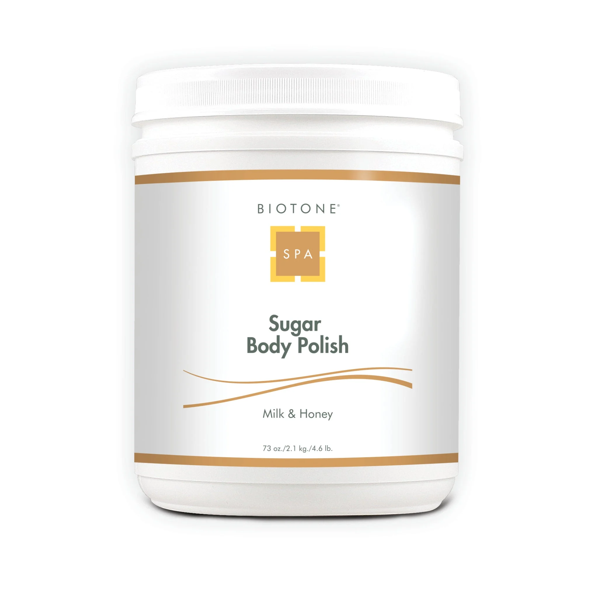 BIOTONE Sugar Body Polish, Milk & Honey, 73 oz