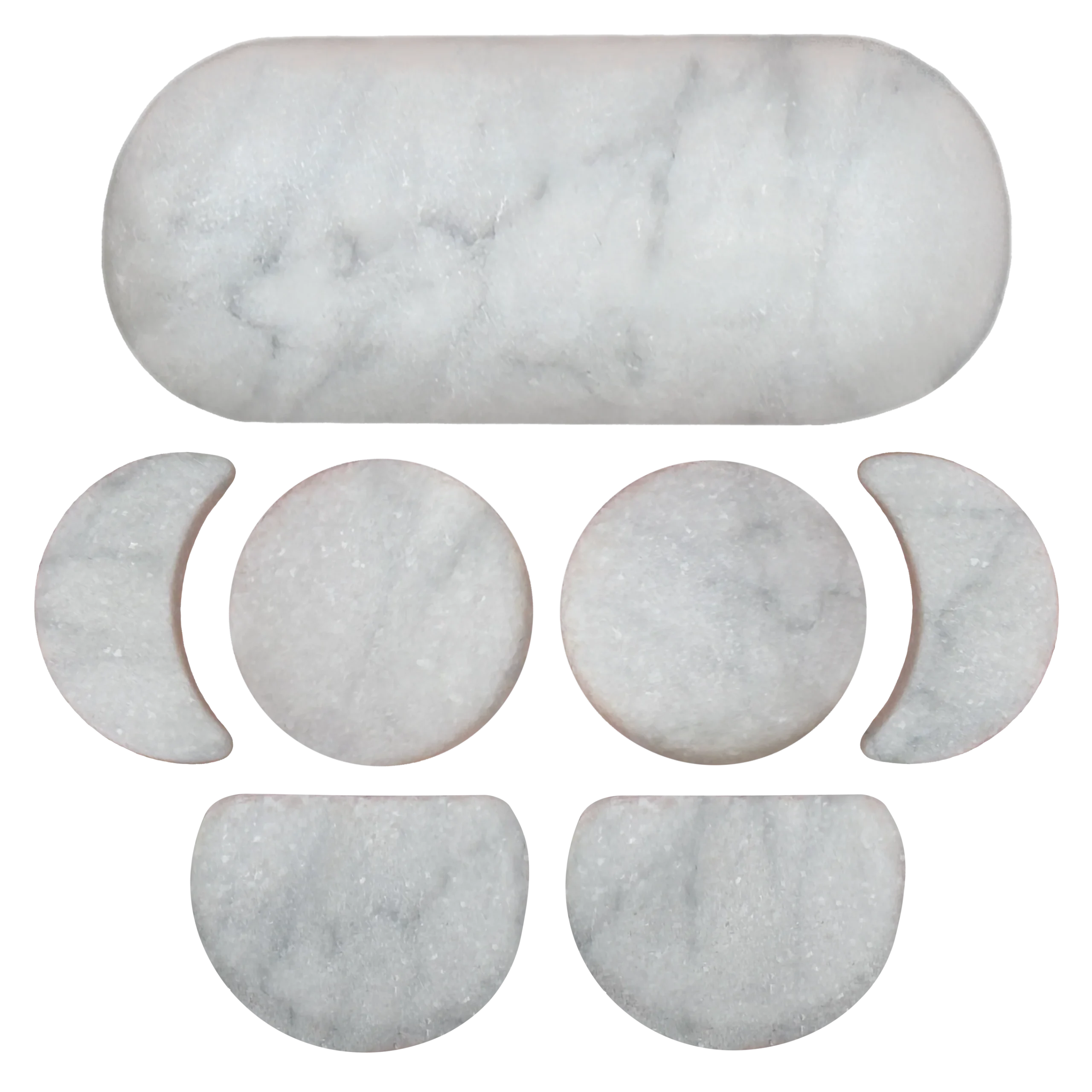 Theratools Marble Facial Starter Set,7 piece