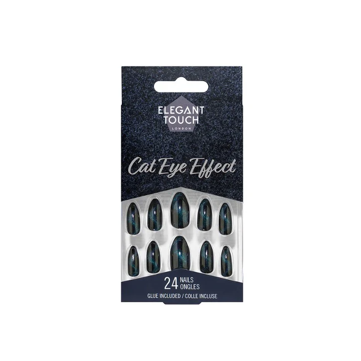 Elegant Touch Cat Eye Effect False Nails Eclipse – Beauty Outlet