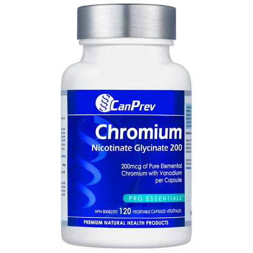 CanPrev Chromium Nicotinate Glycinate 200 120 capsules 