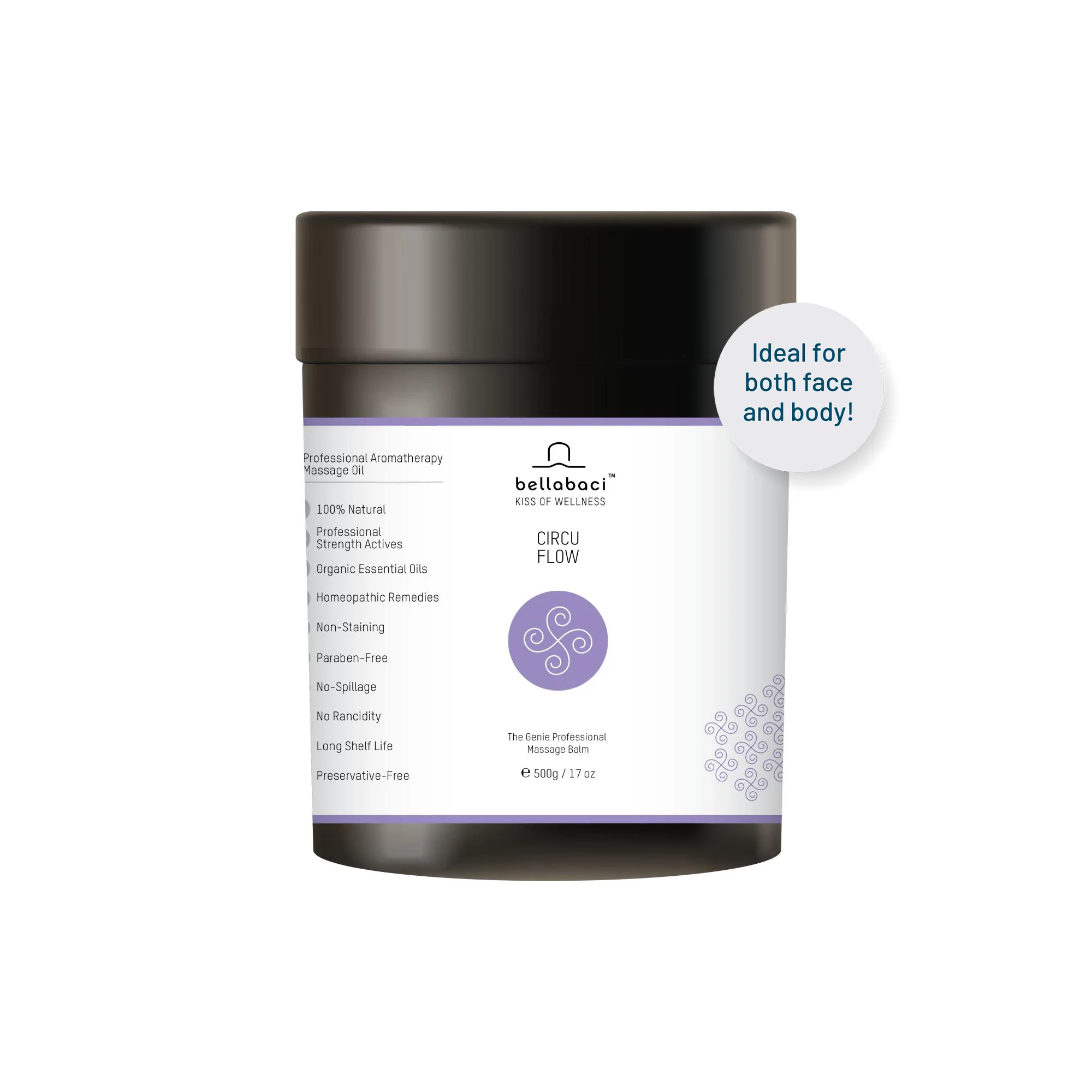 Bellabaci CircuFlow Wellness Balm, 17.63 oz