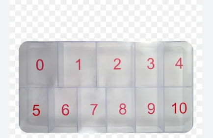 Clear Nail Tip Box