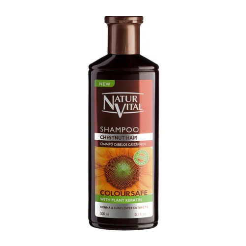 Natur Vital ColourSafe Chestnut Toned Shampoo 300 ml / 10.14 fl oz