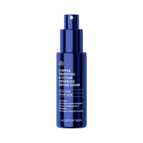 Allies of Skin Copper Tripeptide and Ectoin Advanced Repair Serum 30 ml / 1.01 fl oz 