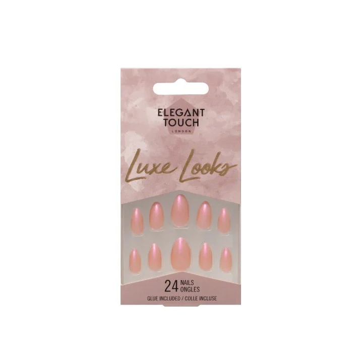 Elegant Touch Luxe Looks False Nails Creme Brulee – Beauty Outlet