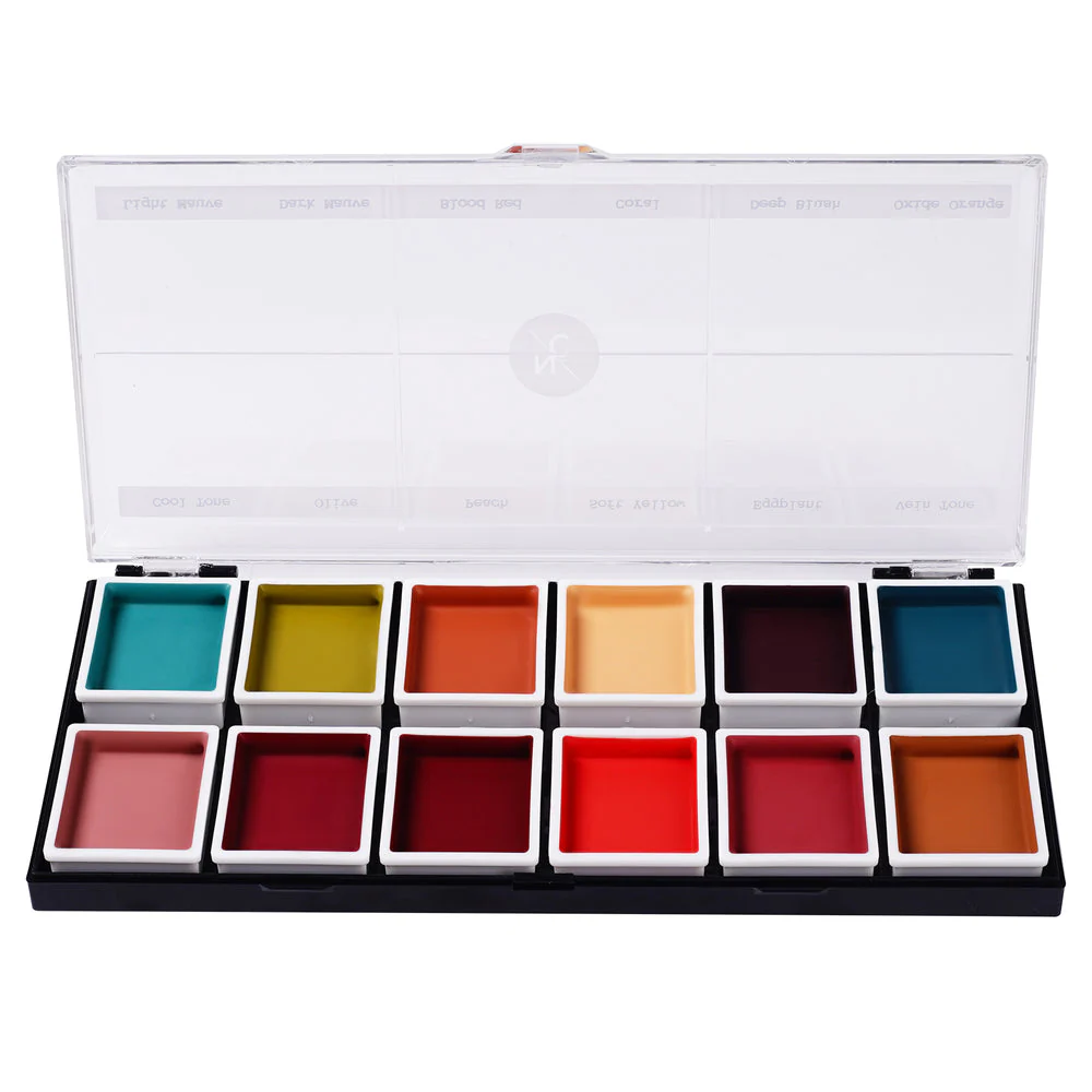 Narrative Cosmetics 12 Color Complexion Alcohol Activated Palette