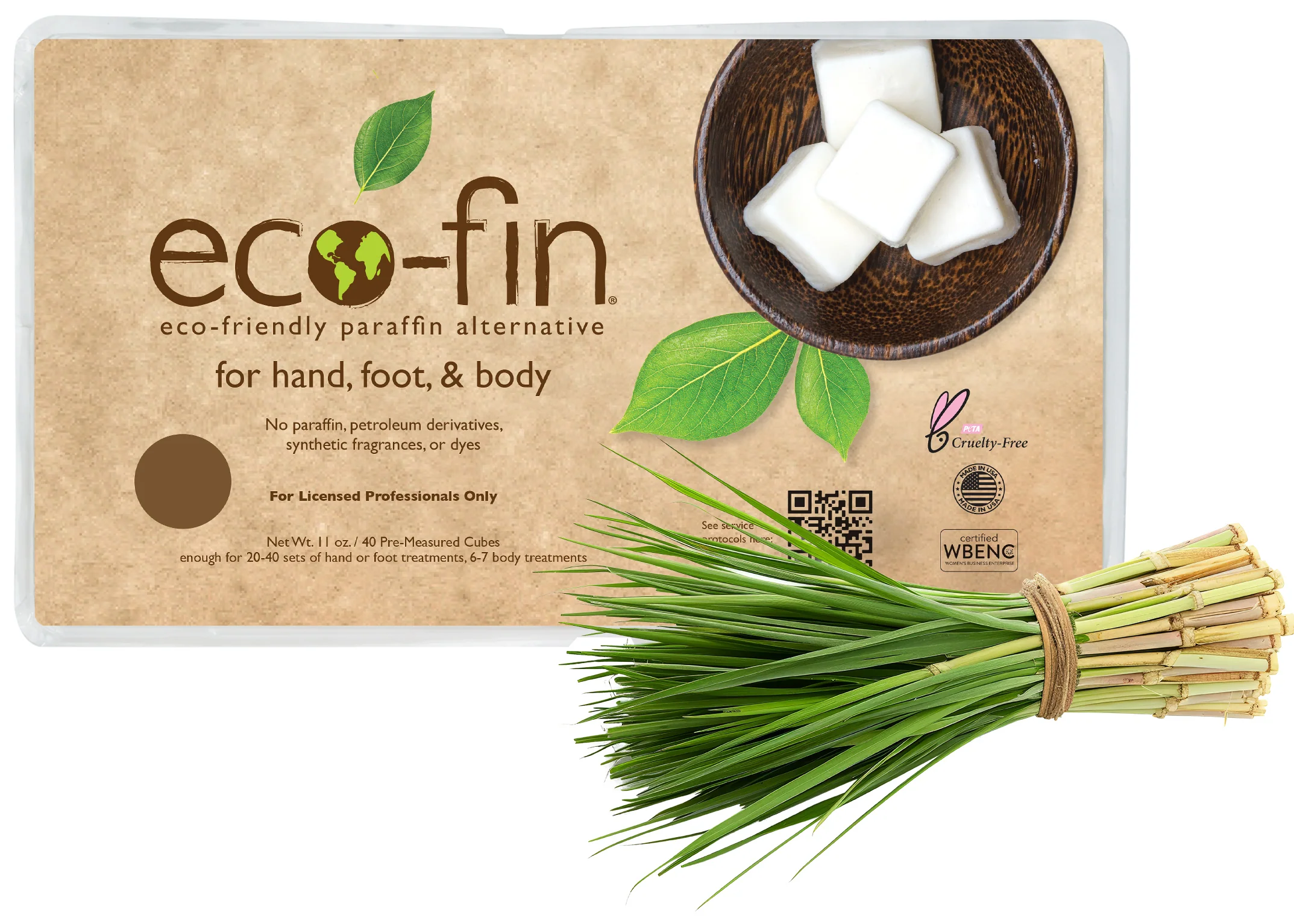 Eco-Fin Awaken Lemongrass Paraffin Alternative