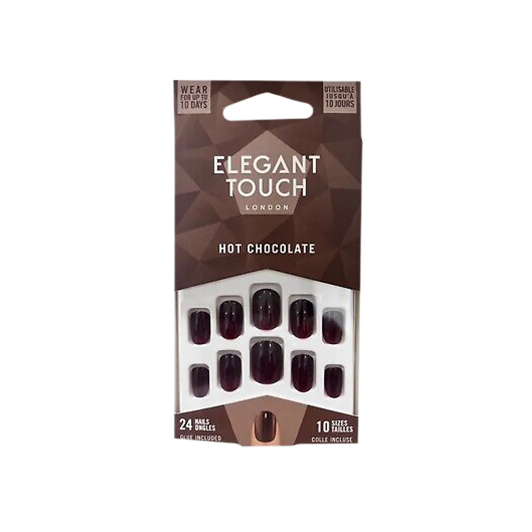 Elegant Touch False Nails Hot Chocolate – Beauty Outlet