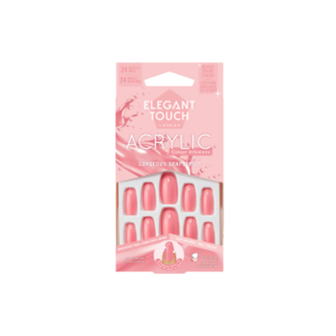 Elegant Touch False Nails Gorgeous Grapefruit – Beauty Outlet