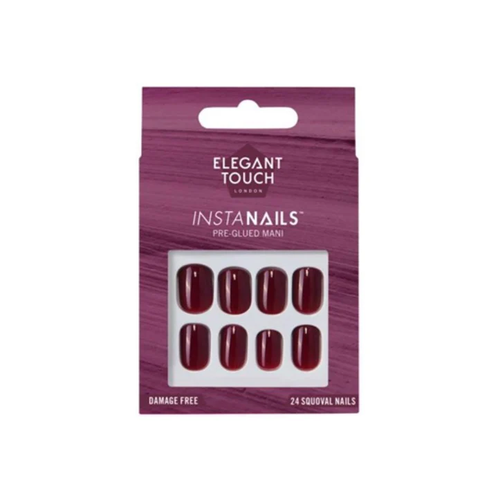 Elegant Touch False Nails Insta Nails Divine Wine – Beauty Outlet