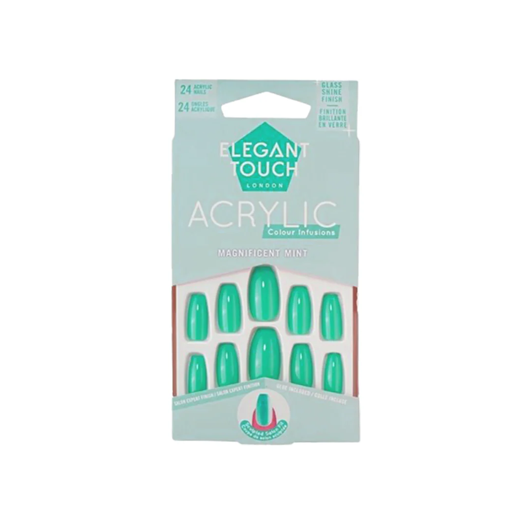 Elegant Touch False Nails Magnificent Mint – Beauty Outlet