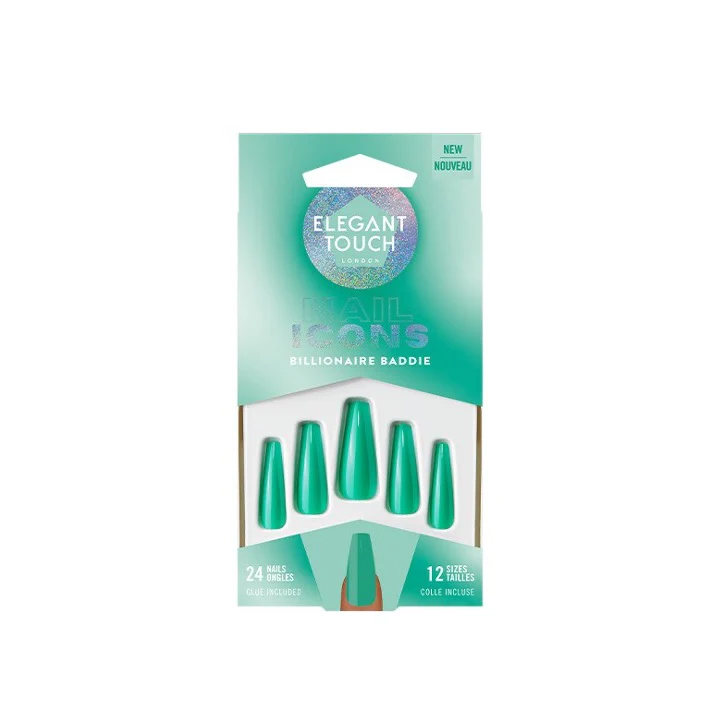 Elegant Touch False Nails Nail Icons Billionaire Baddie – Beauty Outlet