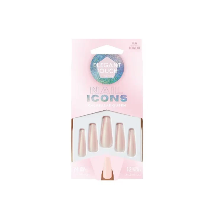Elegant Touch False Nails Nail Icons Calabasas Queen – Beauty Outlet