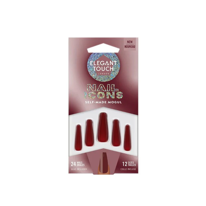 Elegant Touch False Nails Nail Icons Self Made Mogul – Beauty Outlet