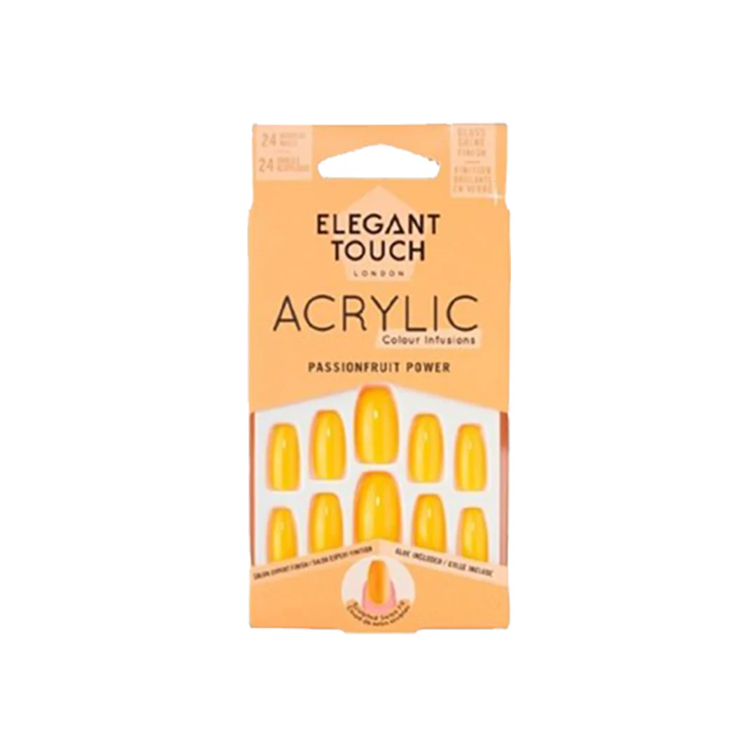 Elegant Touch False Nails Passionfruit Power – Beauty Outlet