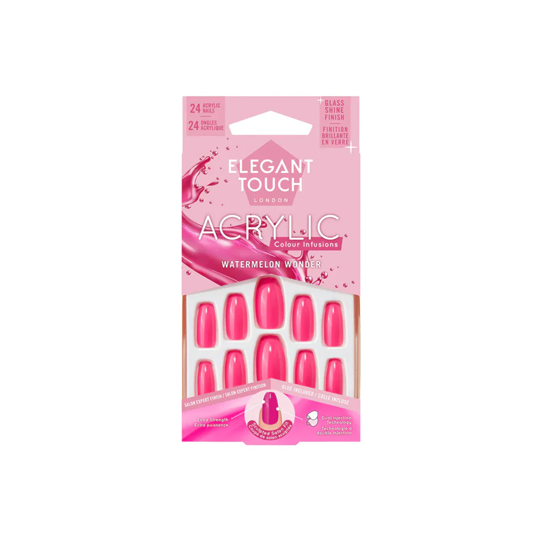 Elegant Touch False Nails Watermelon Wonder – Beauty Outlet