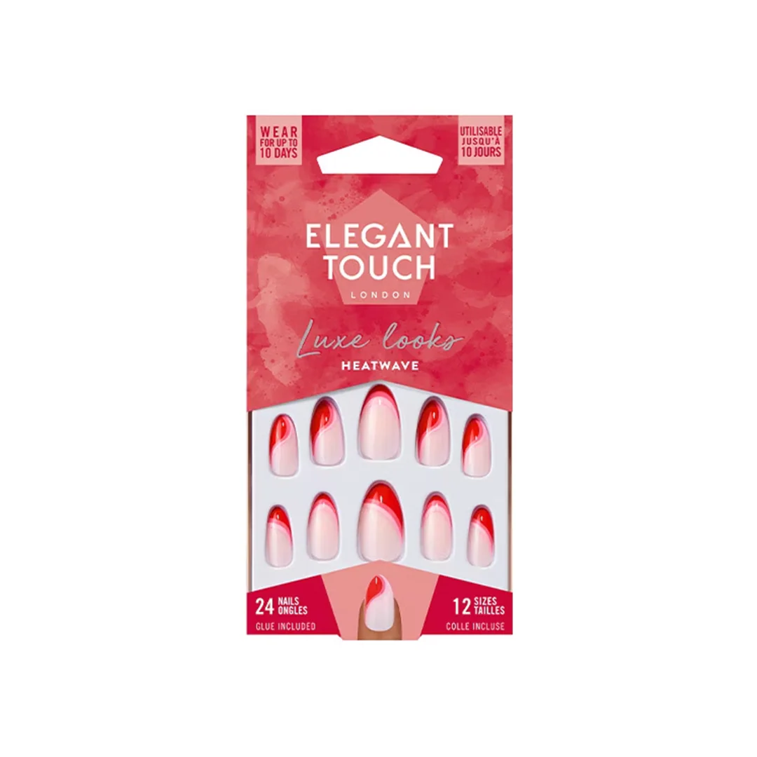 Elegant Touch Luxe Looks False Nails Heatwave – Beauty Outlet