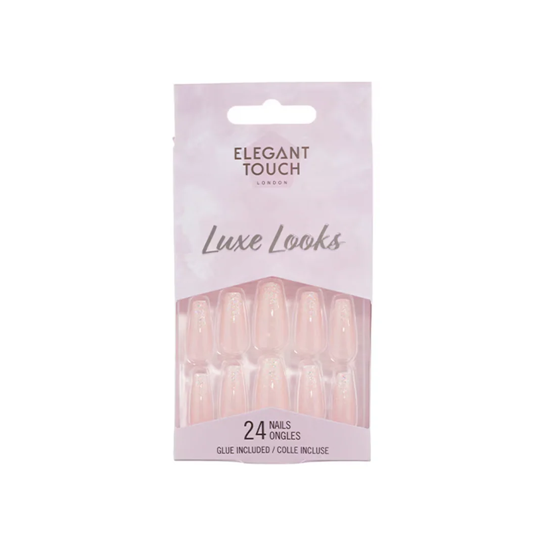 Elegant Touch Luxe Looks False Nails Sugar Cookie – Beauty Outlet