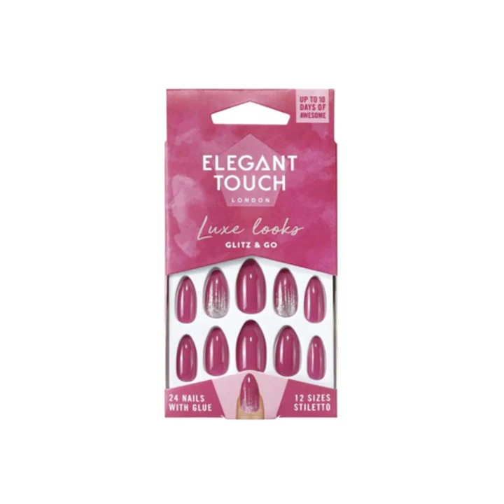 Elegant Touch Nails Luxe Looks Glitz & Go – Beauty Outlet