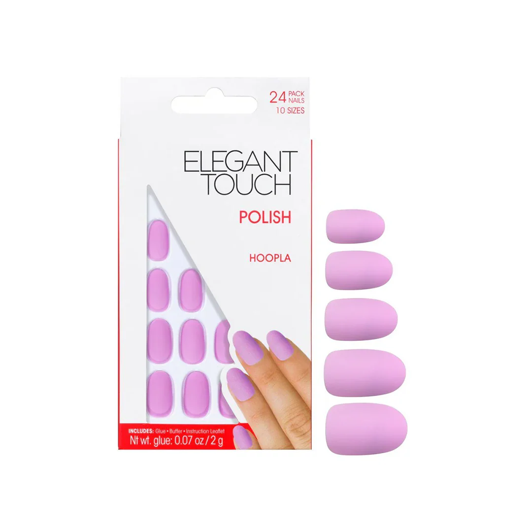 Elegant Touch Polish Nails Hoopla – Beauty Outlet