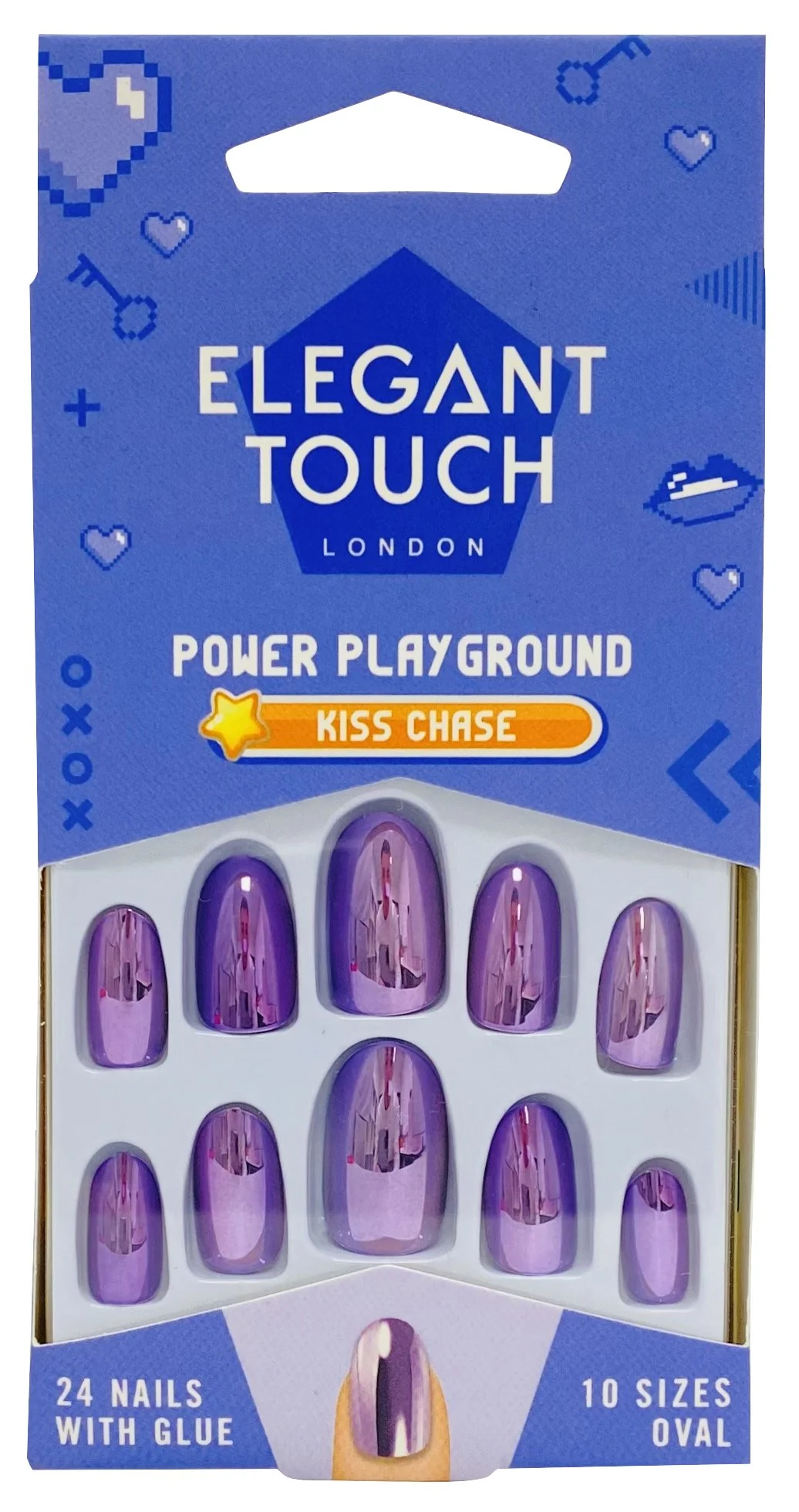Elegant Touch Power Playground Nails Kiss Chase – Beauty Outlet