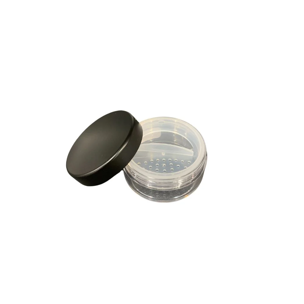 Empty Clear Jar with Sifter Lock 1oz