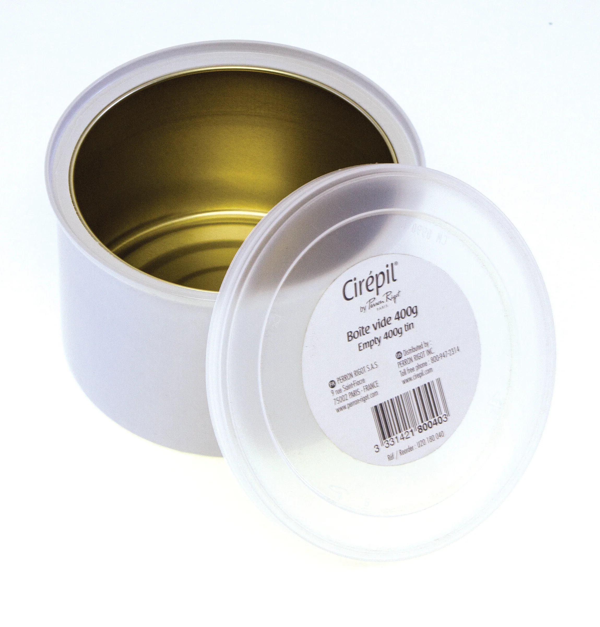 Cirepil Empty Tin, 14 oz