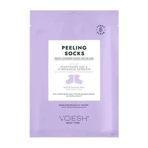 Voesh Exfoliating Lavender Peeling Socks (1 Pair) 1 set