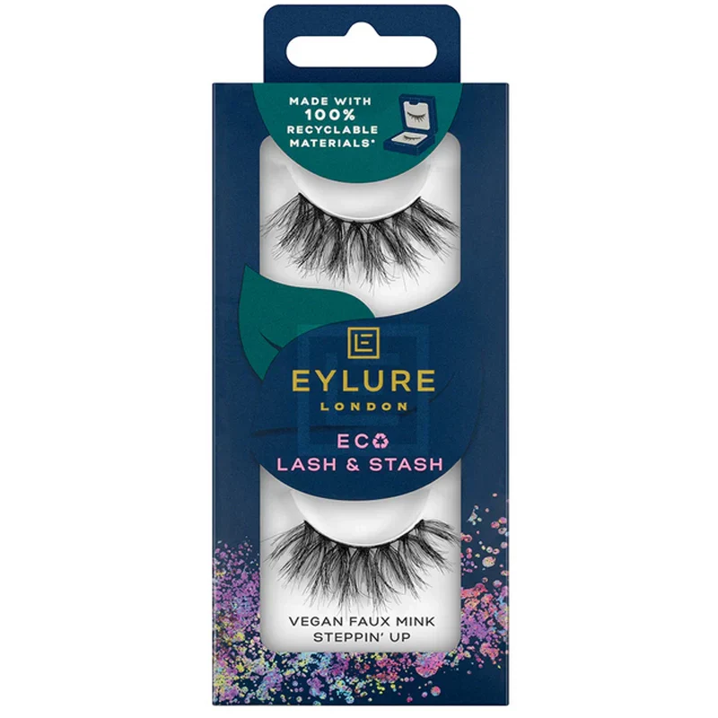 Eylure Eco Lash & Stash Vegan Faux Mink Steppin Up – Beauty Outlet