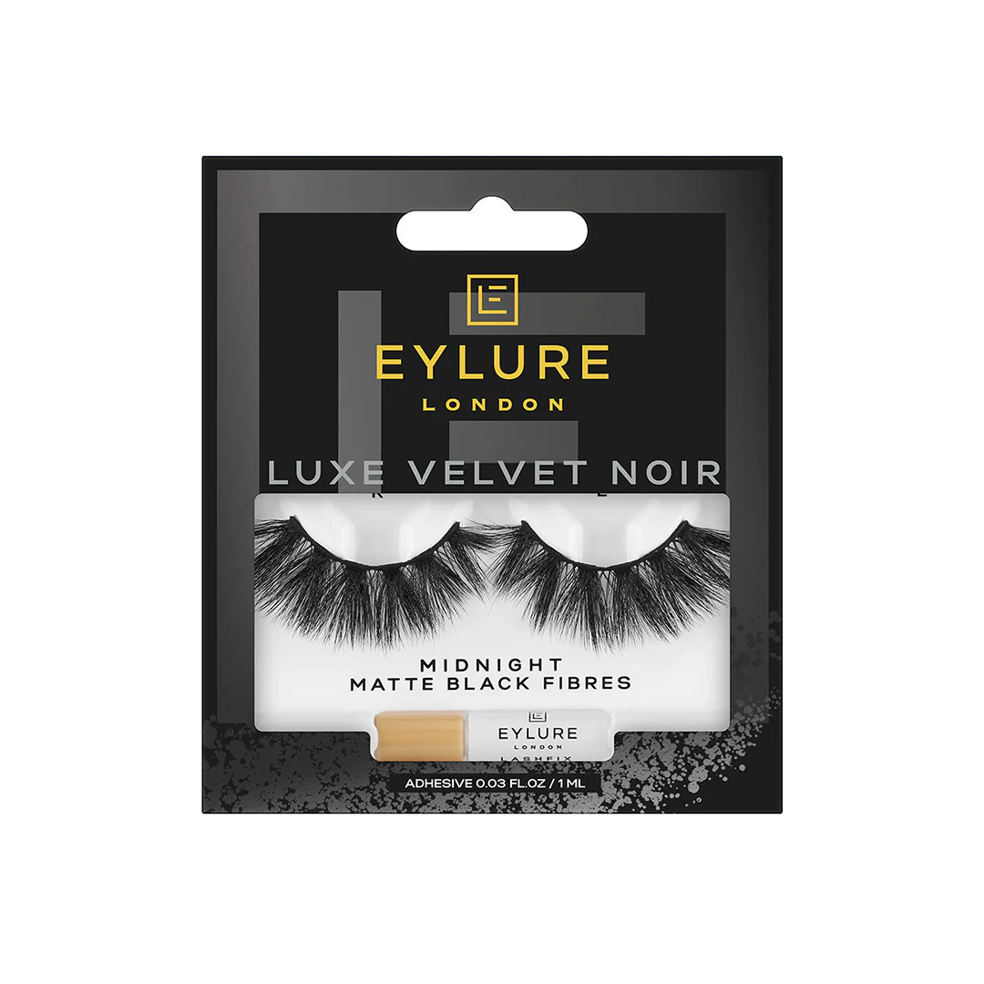 Eylure Luxe Velvet Noir Lashes Midnight – Beauty Outlet