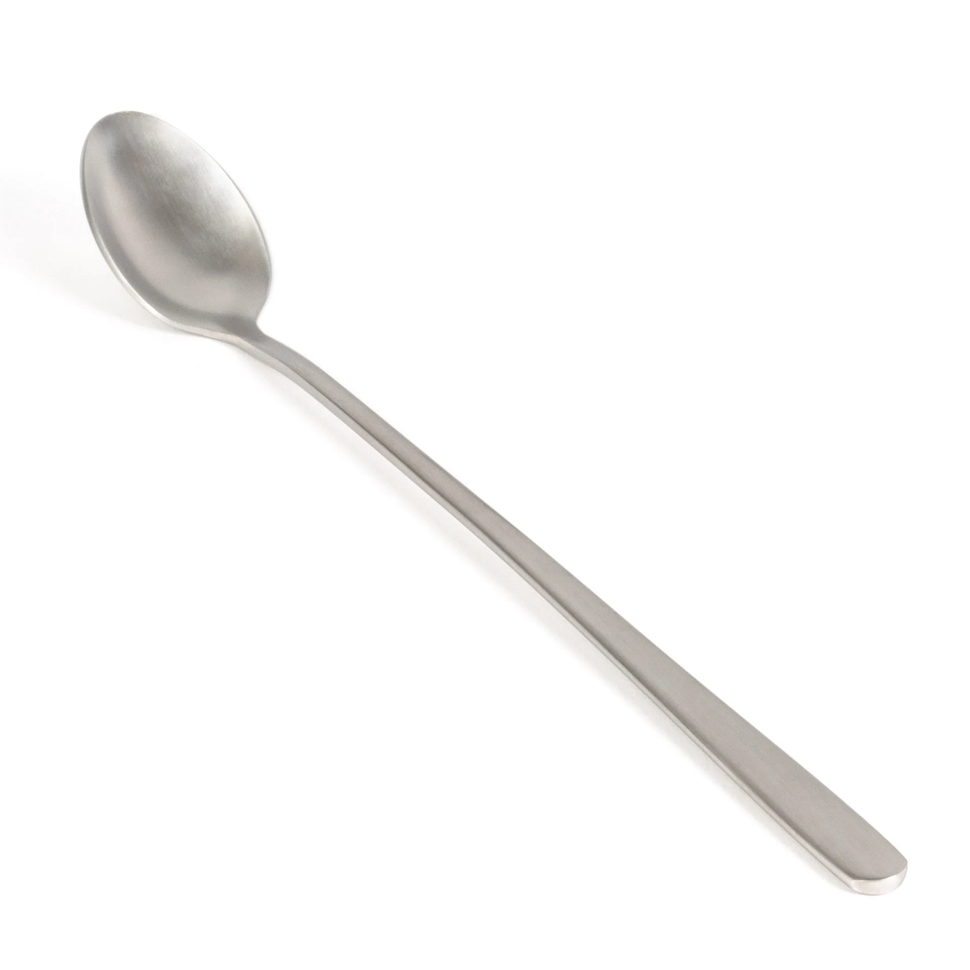 FOH Brushed Stainless 8.75" Classic Iced Tea Spoon, 12 ct.