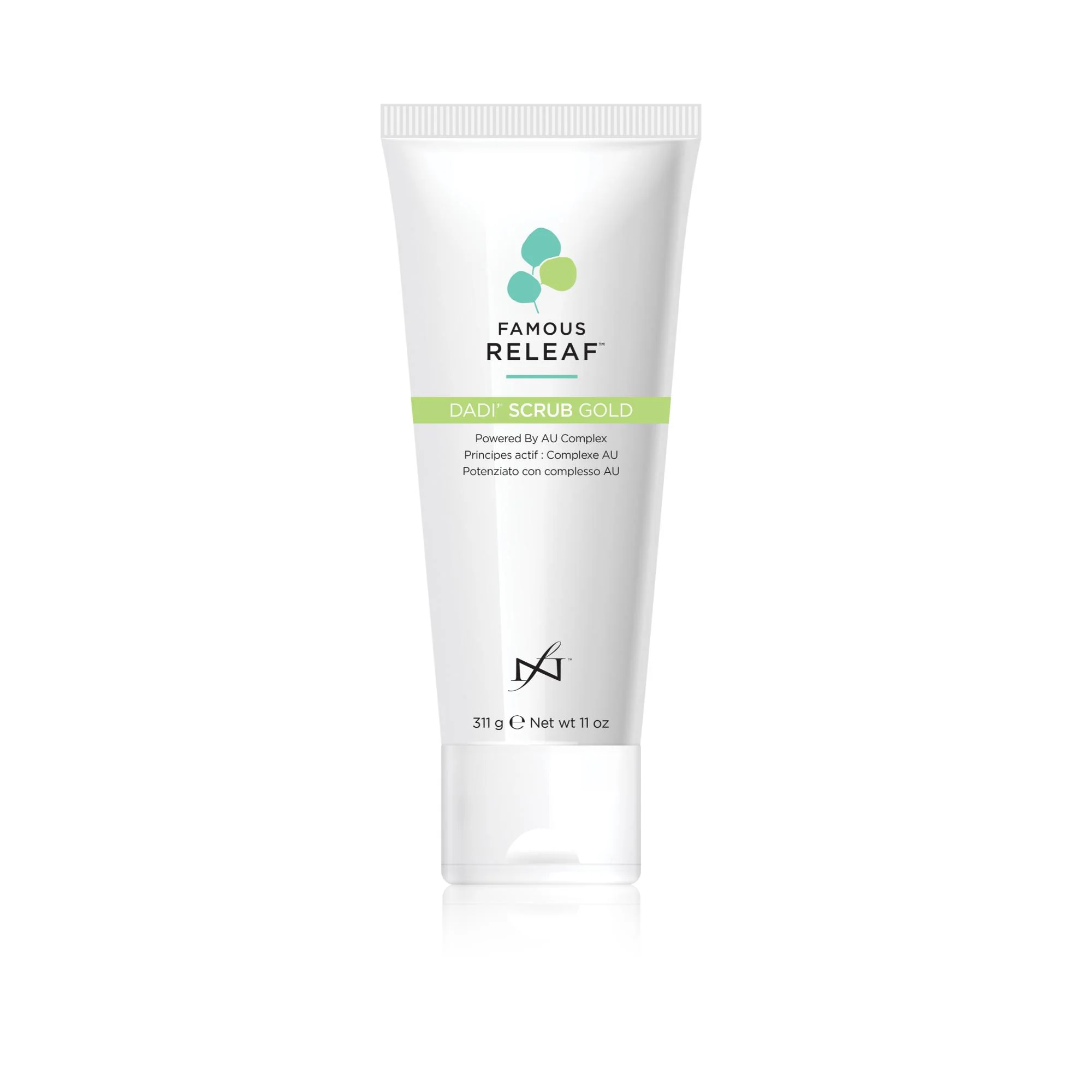 Famous Releaf, Dadi' Scrub Gold, 11 fl oz