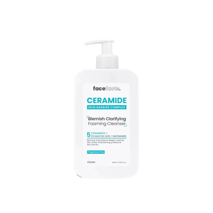 Face Facts Ceramide Blemish Clarifying Foaming Cleanser 400ml – Beauty Outlet