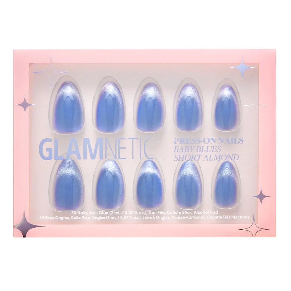 Glamnetic Press-On Nails Baby Blues