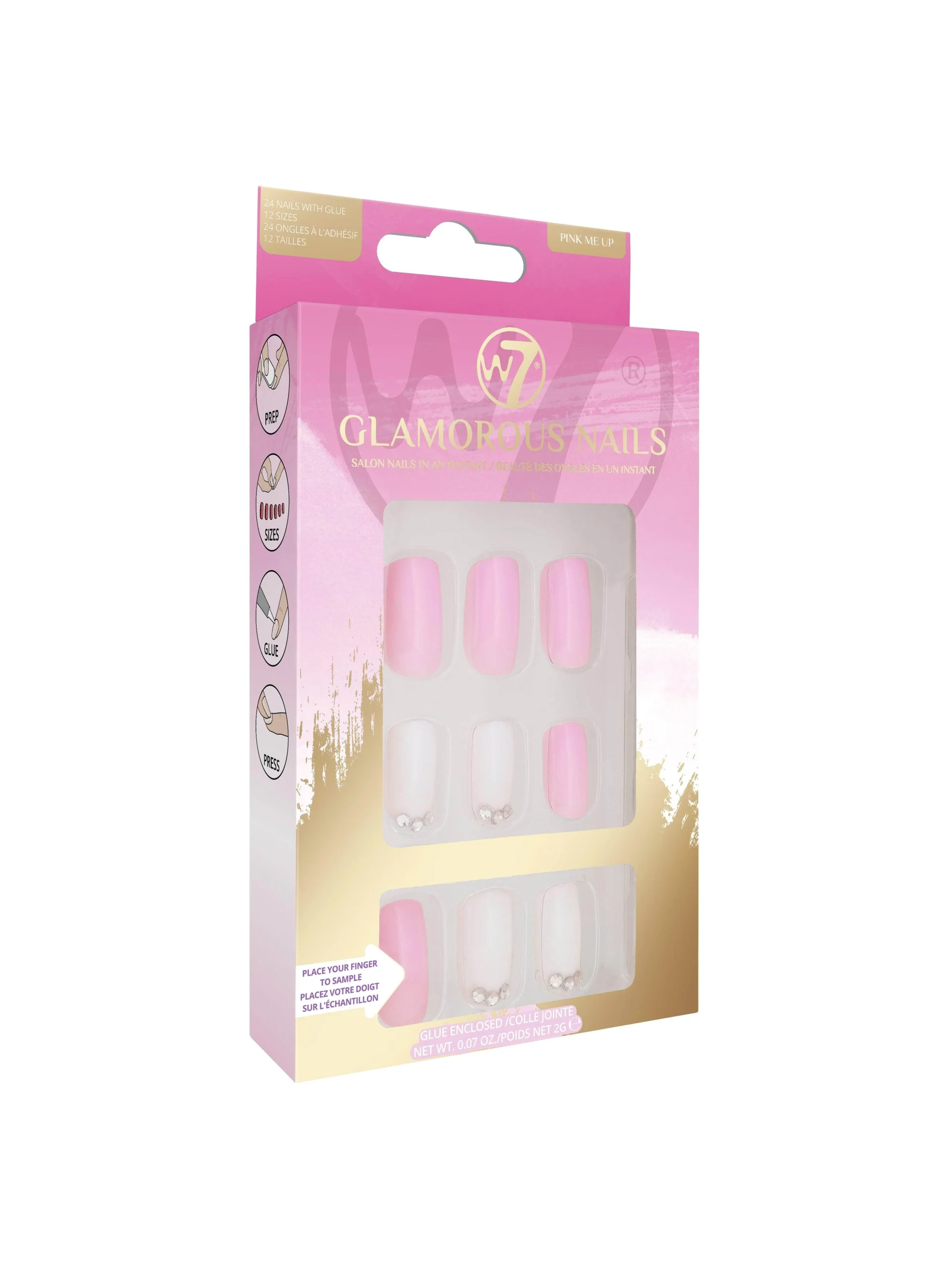 W7 Glamorous Nails Pink Me Up – Beauty Outlet