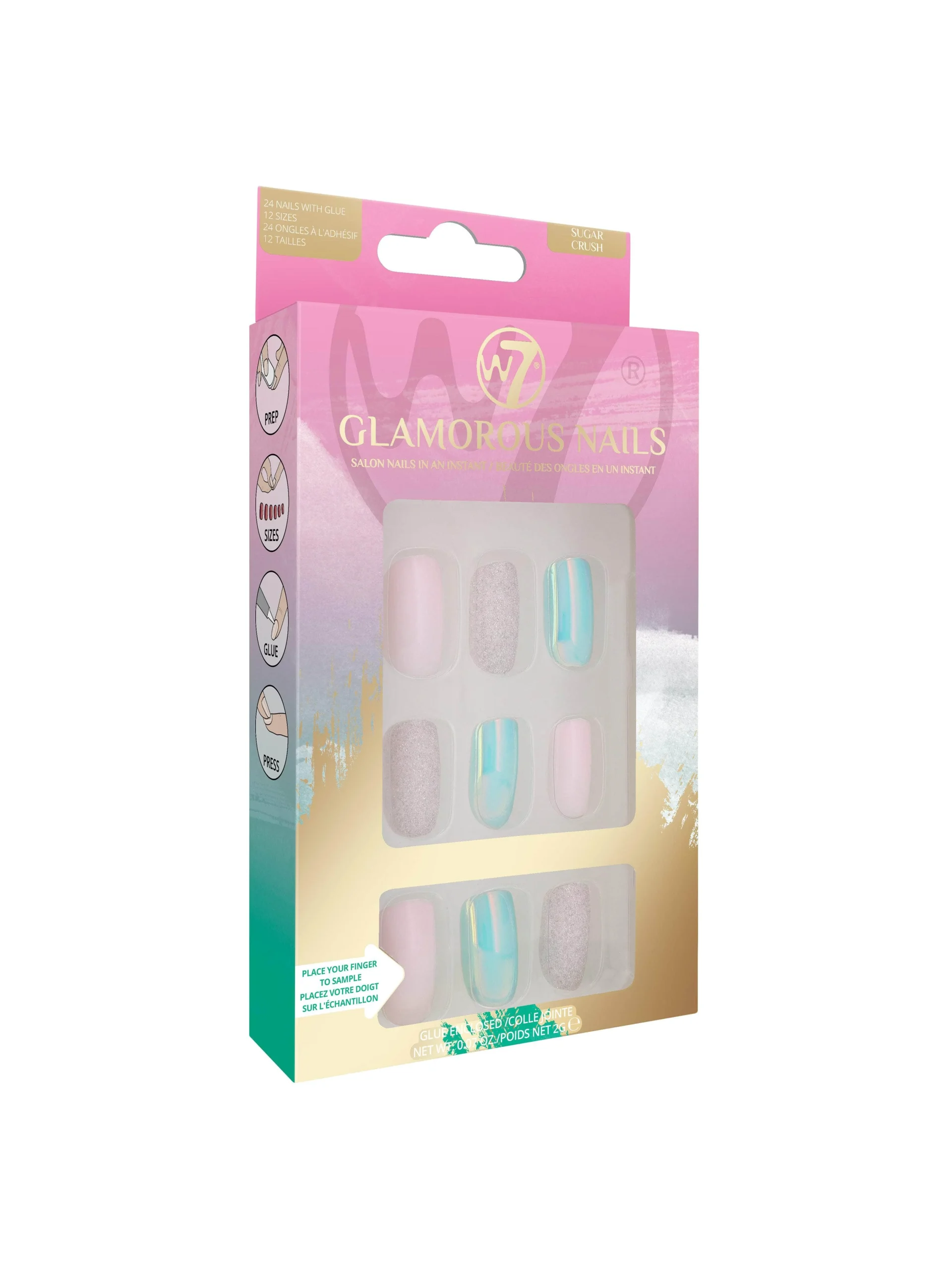 W7 Glamorous Nails Sugar Crush – Beauty Outlet
