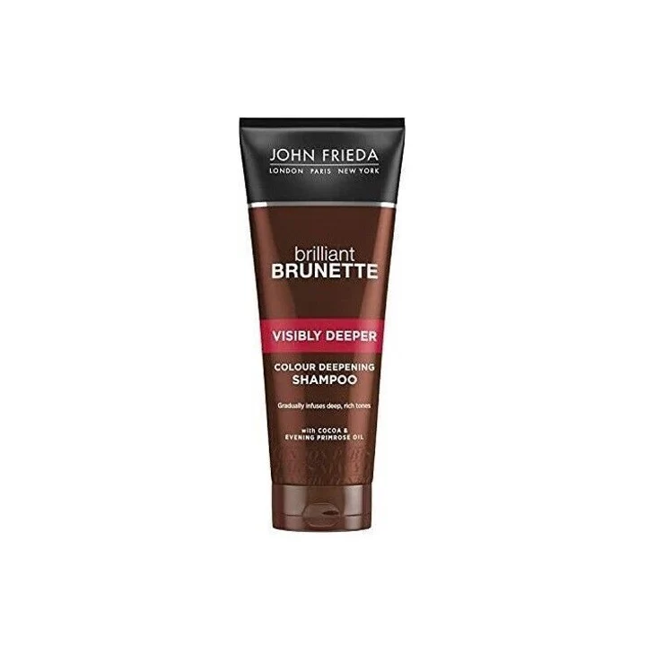 John Frida Brilliant Brunette Shampoo Visibly Deeper 250ml – Beauty Outlet